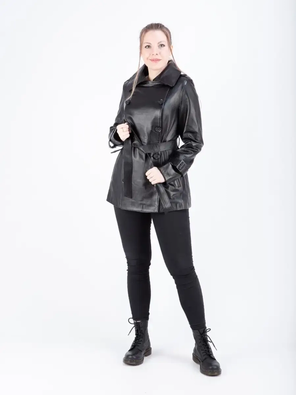 Куртка женская из натуральной кожи