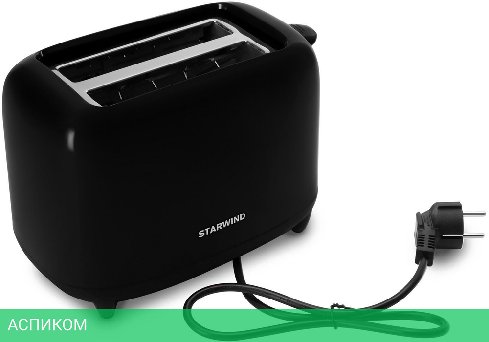 Тостер StarWind ST7002 черный