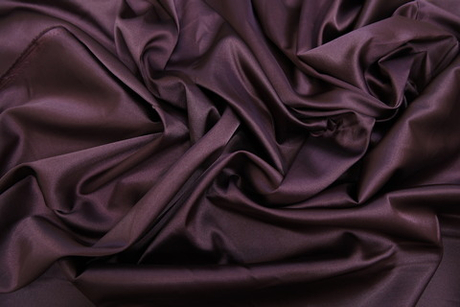 Атлас стрейч баклажан