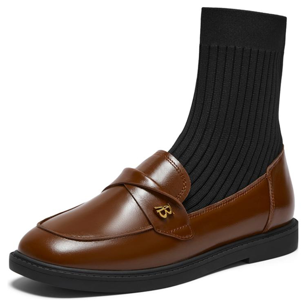 BATA Stretch & Sock Boots Women"s Brown/Black