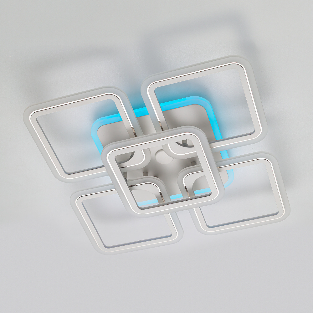 Citilux Марсель Смарт CL232A150E RGB Умная люстра Белая