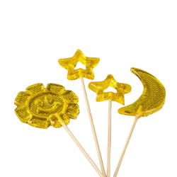 Силиконовая форма для леденцов «Солнце, луна, облака»