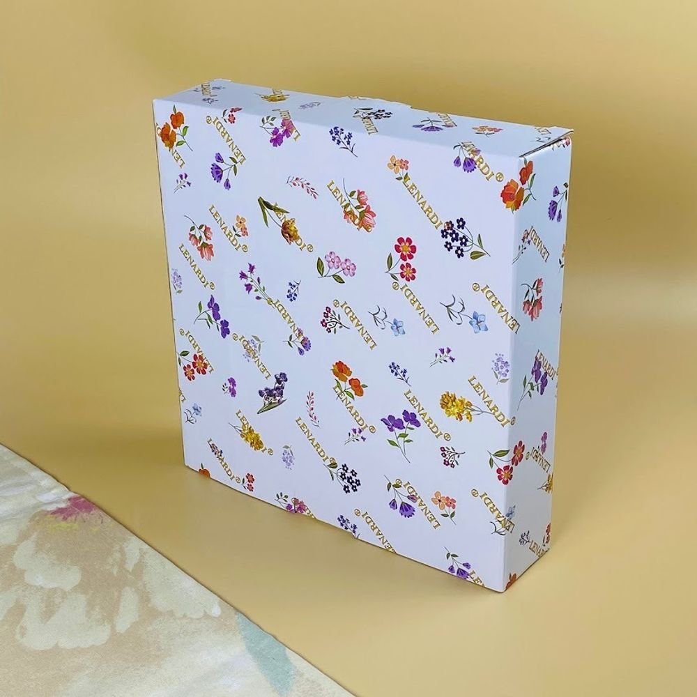 Lenardi 109-219 Круглое глубокое блюдо 26х5,5см КРОКУС в под.уп.(х8)Фарфор