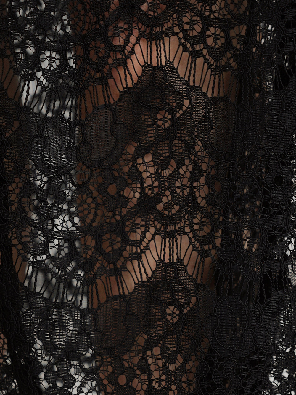 Юбка "Голая" в черном