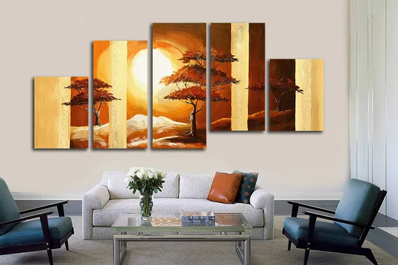 Модульная картина "Полуденный зной"