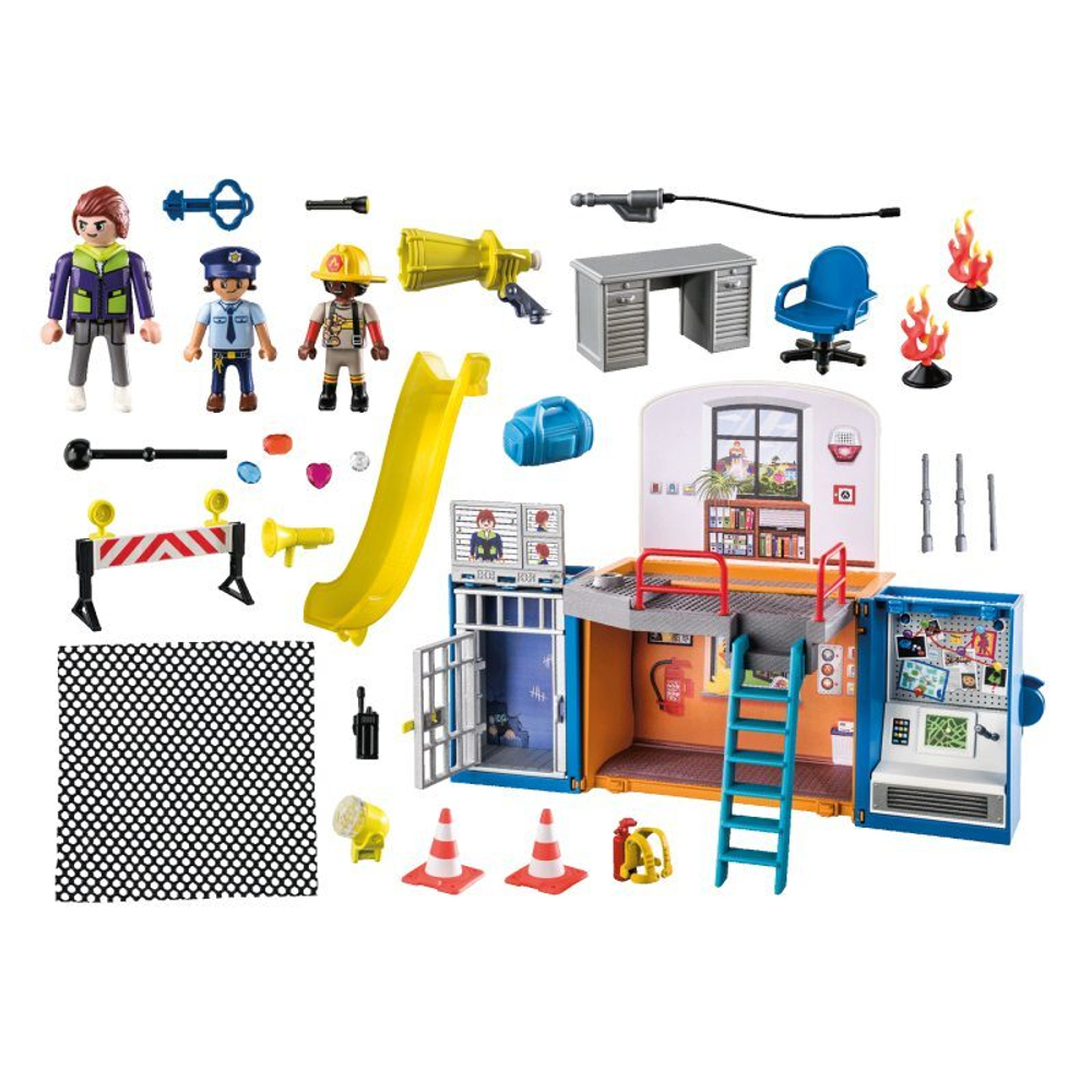 Playmobil - Мобильный командный центр Duck On Call 70830