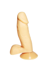 Фаллоимитатор с присоской 14,5 см (Цвет: телесный)