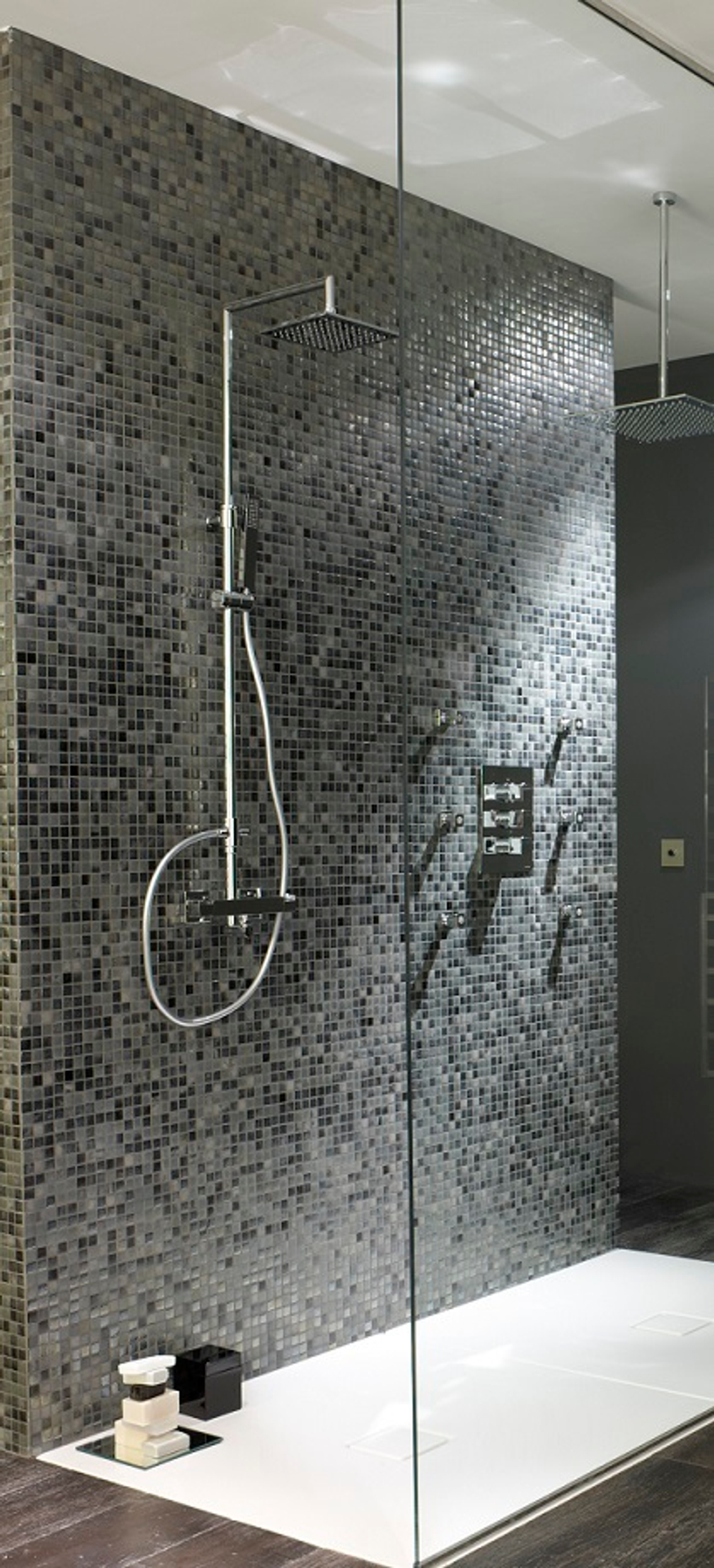 Душевая лейка квадратная 1 режим ABS 4713P