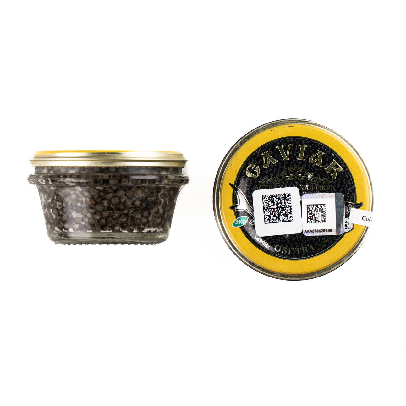 Икра осетровая калуги черная,  56.8