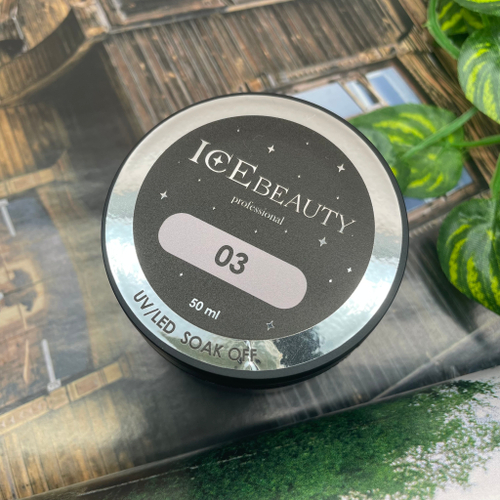 IceBeauty Fast gel 03 Light pink, 50 мл