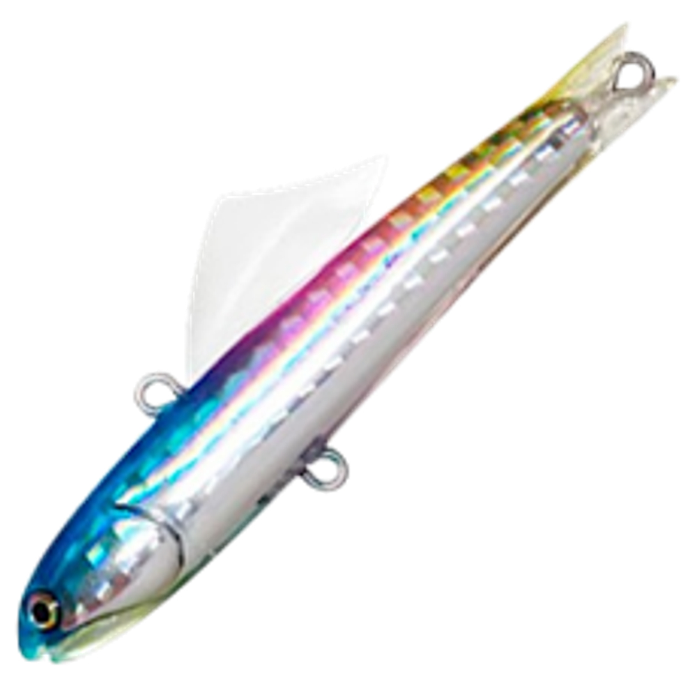 Раттлин Halcyon System "N" Shico 96мм 30г #04 HC-Rainbow Тонущий BM Fin тройники Owner