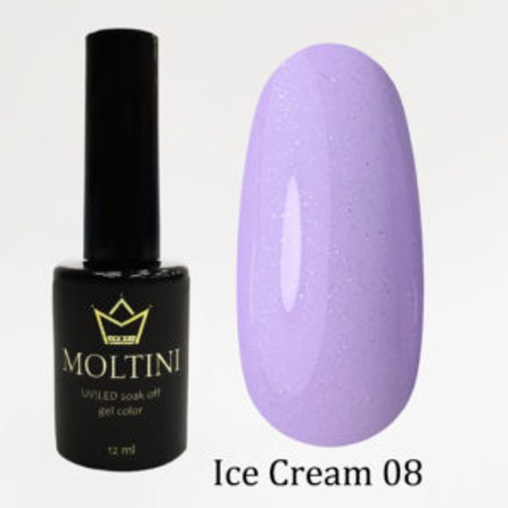 Гель-лак Moltini Ice Cream 008, 12 ml