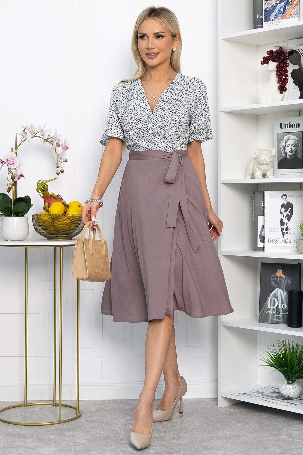 Платье Мода люкс (какао) П13846-35М LT Collection