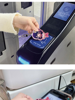 товары OSHI NO KO - EZL Transit Card Keyring AI Version