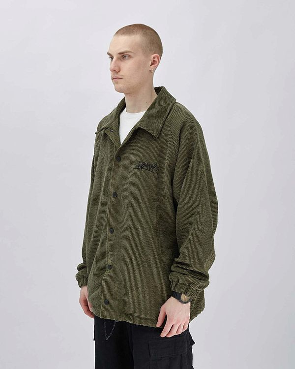 Куртка SS24 Coach Jacket Velvet Хаки - фото 3