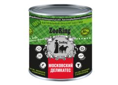ZooRing консервы для собак Московский деликатес 850 гр