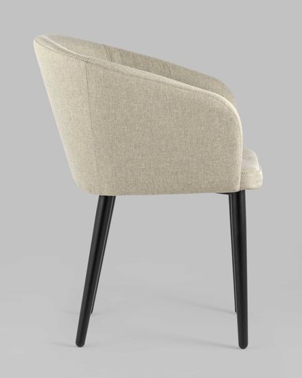 Кресло Ральф рогожка бежевый