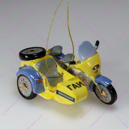 Мотоцикл с коляской ГАИ