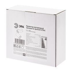 Трековый светильник трехфазный ЭРА SТR-30-36-40K-B30 светодиодный 30Вт 4000K черный