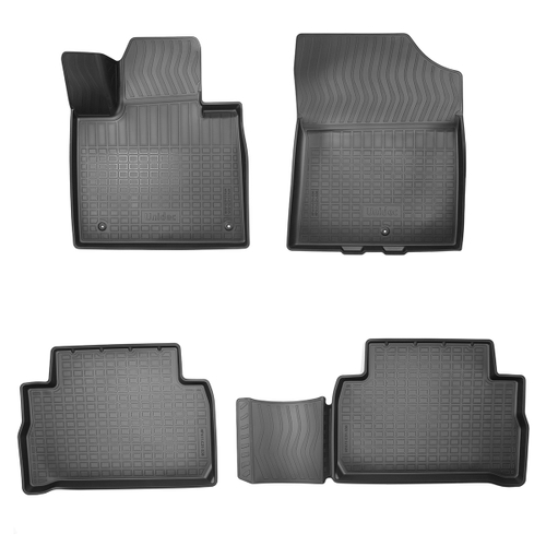 Ковры в салон Norplast/Unidec для Hyundai Santa Fe (2020-), Черный, 7 мест, арт.NPA11-C31-536