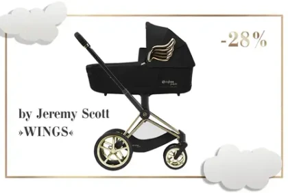 Коляска Cybex Priam IV by Jeremy Scott Wings со скидкой 23%!