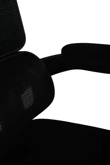 Кресло для руководителя Gramber С11 Сетка черная/Ткань черная