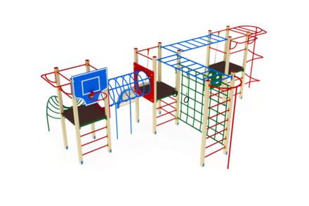 Уличный спортивно-игровой комплекс СК 115