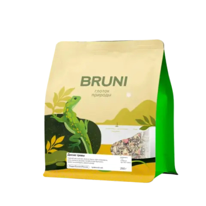 Дикие травы ТМ BRUNI, чай травяной, 250 гр.