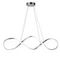 Подвесной светодиодный светильник Escada Knot 10236/1LED Chrome