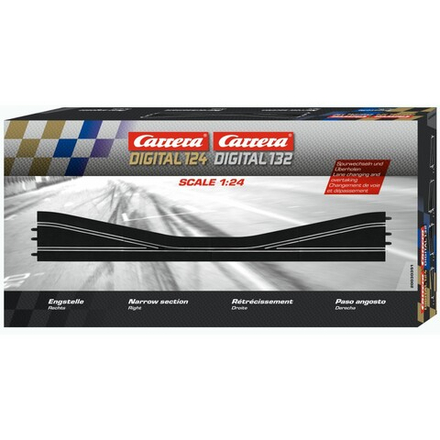 Carrera DIGITAL 124/132 - Участок сужения трассы, правый 30351