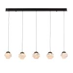 Подвесной светильник MD25030003-5B matt black/clear