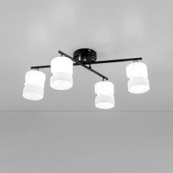 Citilux Нильс CL132145 Люстра потолочная Чёрная