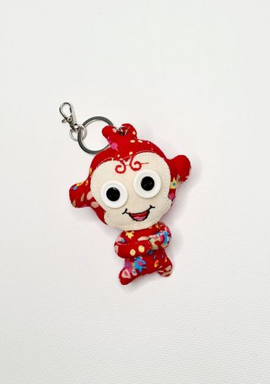 Мягкий брелок "Инопланетянин", цвет зеленый