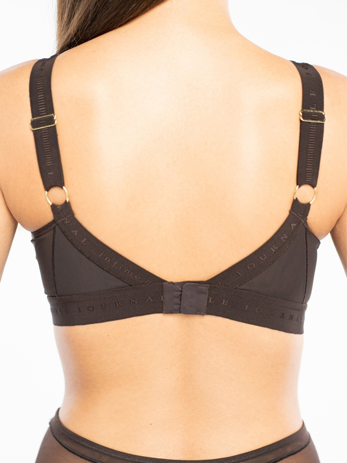 Бюстгальтер ALINA Downtown (шоколад)