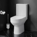 Унитаз-компакт AM.PM Spirit 2.0 C708600WH белый, с бачком, безободковый