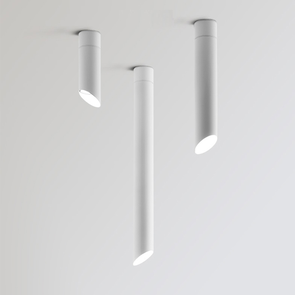 Потолочный дизайнерский светильник  45° by Vibia (H20, белый)