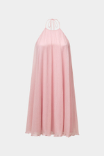 Платье мини с открытой спиной на завязках