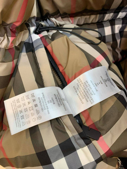Пуховик Burberry