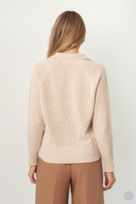 Джемпер с воротником  поло  Тамбовчанка