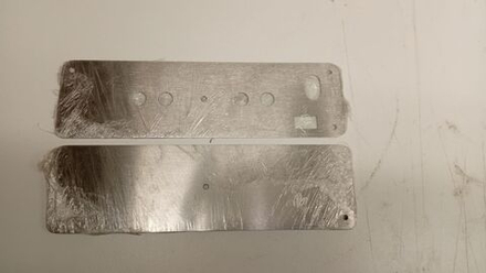 Лицевая и задняя панель комплект для сборки корпуса фонокорректора