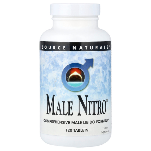 Source Naturals, Male Nitro®, 120 таблеток