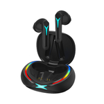 Беспроводные наушники с микрофоном Air Play, BT 5.3, 300 мАч, черный