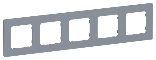 FLITE Рамка 5-местная РУ-5-К-ФлМ маренго IEK