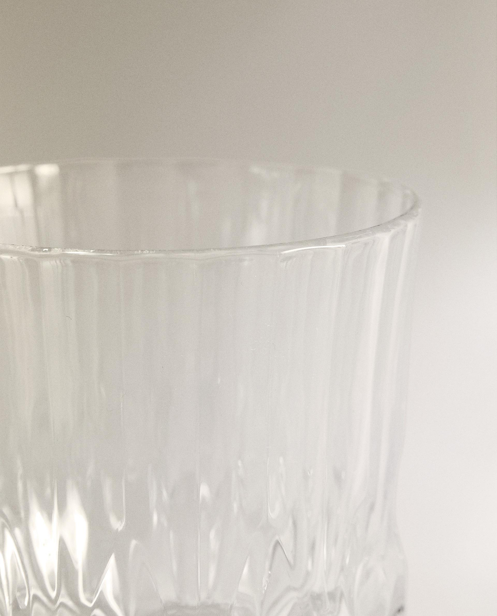 Zara Home стакан из стекла, цвет прозрачный, 10.5 см