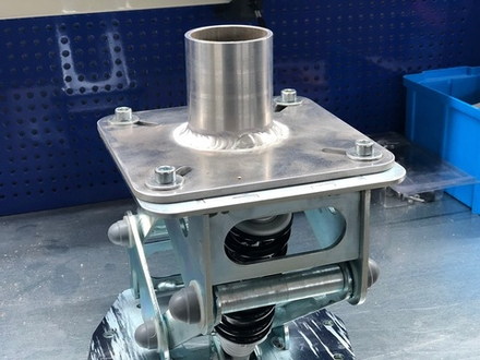 Адаптер верхний "Ёршъ" под трубу диаметр 60 мм