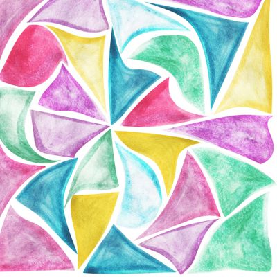 Акварельная абстракция