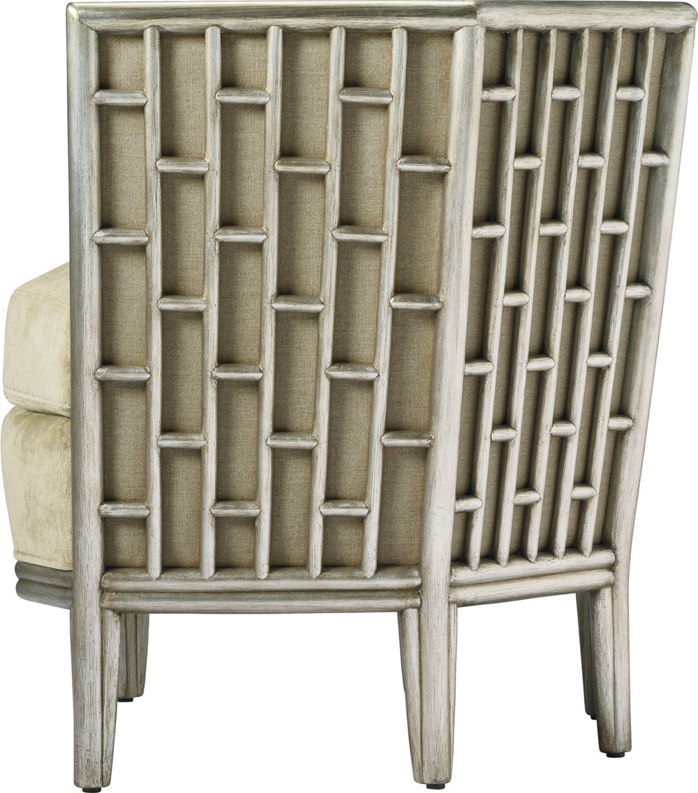 Кресло McGuire Fretwork Lounge Chair