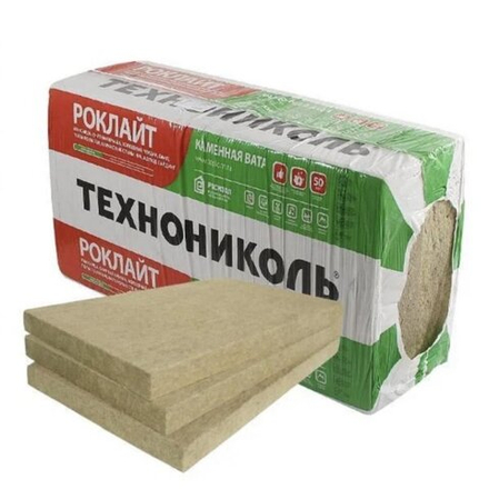Утеплитель Технониколь Роклайт 1200х600х50 мм, 8 шт (5,76м2)