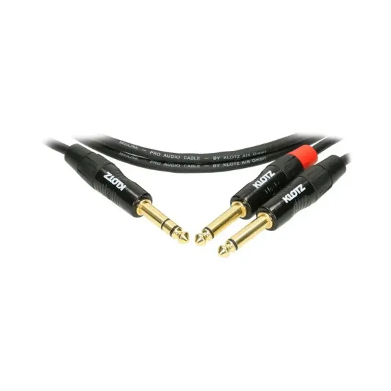 Klotz KY1-150 6.3 mm - 2 x 6.3 mm 1.5m