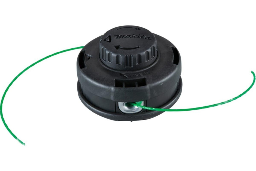 Триммерная головка полуавтоматическая M8x1.25LH, диаметр лески 2 мм быстрая намотка Makita 191D91-7